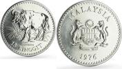 Malaysia 15 ringgit Malaysia 15 ringgit Conservation Wildlife Gaur Bull Fauna silver coin 1976 -