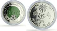 Maldives 20 rufiyaa Maldives 20 rufiyaa Football World Cup in Brazil Stadium proof silver coin 2012 -