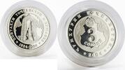 Tajikistan 3 somoni Tajikistan 3 somoni 80th Anniversary of Dushanbe City silver coin 2004 -