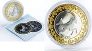 Tokelau 5 dollars Tokelau 5 dollars Zodiac Signs series Capricorn gilded silver coin 2012 -