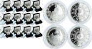 Tokelau 5 dollars Tokelau set of 12 coins Zodiac Signs silver coins 2012 -