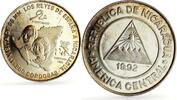 Nicaragua 250 cordobas Nicaragua 250 cordobas Barcelona Olympics Royal Visit proof silver coin 1992 -