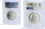 Bahamas 2 dollars Bahamas 2 dollars Independence 10th Anniversary Honeycreeper PR68 PCGS CuNi coin 1983 -