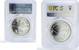 China 100 patacas Macau 100 patacas Grand Prix Formule One F1 Car Cycle PR68 PCGS silver coin 1993 -