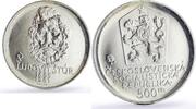 Czech Republic 500 korun Czechoslovakia 500 korun Ludovit Stur Composer Music silver coin 1981 -