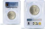 Angola 20 escudos Portugal Coinage KM-74 MS65 PCGS silver coin 1952 unz