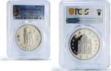 China 100 patacas China Macau 100 patacas Dog Year Lunar Calendar PR68 PCGS silver coin 1994 -