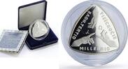 Slovakia 500 korun Slovakia 500 korun Third Millennium Universe Three Hands proof silver coin 2001 -