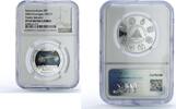 Nicaragua 10 cordobas Nicaragua 10 cordobas Managua Capitals Ibero-American PF69 NGC silver coin 2024 -