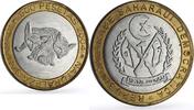 Saharawi Republic 500 pesetas Saharawi 500 pesetas Fennec Foxes Wildlife Fauna Fantasy bimetal coin 2004 -