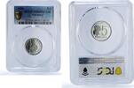 Paraguay 5 guaranies Paraguay 5 guaranies FAO World Food Day Woman Flower PR69 PCGS NiSteel coin 1980 -