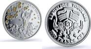 Togo 1000 francs Togo 1000 francs Cat Year Lunar Chinese Calendar Gilt proof silver coin 2011 -
