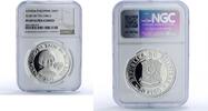Philippines 50 piso Philippines 50 piso UNICEF Save Children Child Year PF69 NGC silver coin 1979 -
