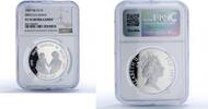 Fiji 10 dollars Fiji 10 dollars Princess Diana Child History Politics PF70 NGC silver coin 1997 -