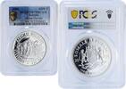Somalia 1000 shillings Somalia 1000 shillings Elephant African Wildlife Fauna PR70 PCGS silver coin 2006 -