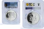 Malaysia 15 ringgit Malaysia 15 ringgit Gaur Bull Conservation Fauna PR68 PCGS silver coin 1976 -