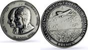 Germany '-1 Germany Weimar Hunefeld Kohl Bremen Plane Flight Aviation silver medal 1928 -