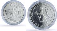 Norway 100 kroner Norway 100 kroner Road Cycling World Championship Sports proof silver coin 1993 -