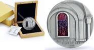Liberia 10 dollars Liberia 10 dollars Tiffany Art II Masterpieces Castle Fortress silver coin 2005 -