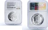Philippines 25 piso Philippines 25 piso FAO World Food Day Banaue Rice Terraces PF69 NGC silver coin 1977 -