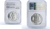 Philippines 5 piso Philippines 5 piso Republic Coinage New Society Marcos PF69 NGC CuNi coin 1975 -