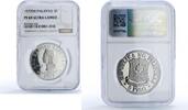 Philippines 5 piso Philippines 5 piso Republic Coinage New Society Marcos PF69 NGC CuNi coin 1976 -