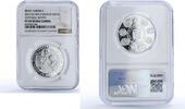 Ecuador 1 sucre Ecuador 1 sucre Amantes de Sumpa Roots Ibero-American PF 69 NGC silver coin 2015 -