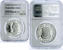 Philippines 5 piso Philippines 5 piso Marcos New Society KM-210.2 PF 68 NGC nickel coin 1975 -