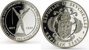 Seychelles 100 rupees Seychelles 100 rupees 10th Anniversary of Liberation proof silver coin 1987 -