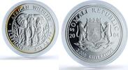 Somalia 2000 shillings Somalia 2000 shillings Elephant African Wildlife 2 oz proof silver coin 2004 -
