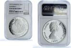Cayman Islands 25 dollars Cayman Islands 25 dollars Queen Elizabeth I KM-17 PF 69 NGC silver coin 1977 -