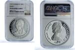 Cayman Islands 25 dollars Cayman Islands 25 dollars Queen Mary I KM-16 PF 69 NGC silver coin 1977 -