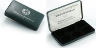 Turkmenistan 0 Turkmenistan case for a Set of 6 coins Endangered animals 1996 -