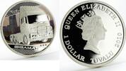 Tuvalu 1 dollar Tuvalu 1 dollar Isuzu Trucks Gigamax colored silver coin 2010 -