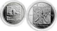 Ukraine 10 hryvnas Ukraine 10 hryvnia 28 Summer Olympic Games Athens Swimming silver coin 2002 -