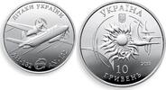 Ukraine 10 hryvnia Ukraine 10 hryvnia AN-132 Plane Aviation Antonov silver proof coin 2018 -