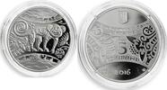 Ukraine 5 hryvnia Ukraine 5 hryvnia Year of Monkey Oriental calendar silver proof coin 2016 -