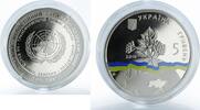 Ukraine 5 hryvnas Ukraine 5 hryvnia Non-permanent Member of U.N. Security Council nickel coin 2016 -