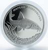 Ukraine 10 hryvnia Ukraine 10 hryvnia Marena Barbus Borysthenicus silver proof coin 2018 -