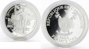 Cameroon 1000 francs World Cup Football 2018 Rostov-on-Don proof -