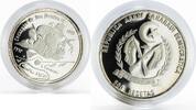 Saharawi Republic 500 pesetas Saharawi 500 pesetas Meeting of Two Worlds Ship Clipper proof silver coin 1992 -