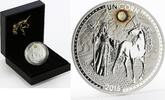 Cameroon 1000 francs Cameroon 1000 francs Unicorn Opal Gemstone proof silver coin 2015 -