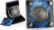 Ghana 5 cedis Ghana 5 cedis Soul Window Real Eye Effect Special silver coin 2018 -