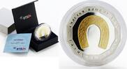 Cameroon 1000 francs Cameroon 1000 francs Talisman of Luck series The Horseshoe silver coin 2016 -