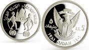 Sudan 5 pounds Sudan 5 pounds International Year of the Child proof silver coin 1981 -