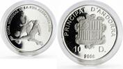 Andorra 10 diners Andorra 10 diners Football World Cup in Germany proof silver coin 2006