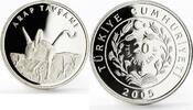 Turkey 20 lira Turkey 20 lira Animal series Five-Toed Jerboa proof silver coin 2005 -