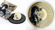Benin 1000 francs Benin 1000 francs Viktor Tsoy gilded proof silver coin 2020 -