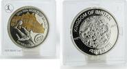 Bhutan 300 ngultrum Bhutan 300 ngultrum FIFA World Cup Brazil Football proof silver coin 2013 -