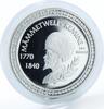 Turkmenistan 500 manat Turkmenistan 500 manat Great Turkmen Poet Mammetweli Kemine silver coin 2003 -